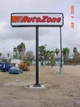 autozone outdoor signage sign
